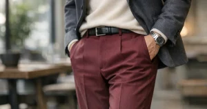 Co ubrać do bordowych spodni – praktyczny przewodnik
