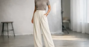 Co ubrać do szerokich spodni – praktyczny przewodnik wyboru