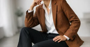 Do czego pasuje brązowa marynarka – przewodnik po stylizacjach